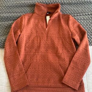 Quarter zip pullover